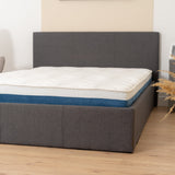 Materasso memory foam 160x200x17cm, in tessuto 3D, tecnologia memory e schiuma supersoft - URANUS