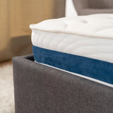 Materasso memory foam 160x200x17cm, in tessuto 3D, tecnologia memory e schiuma supersoft - URANUS