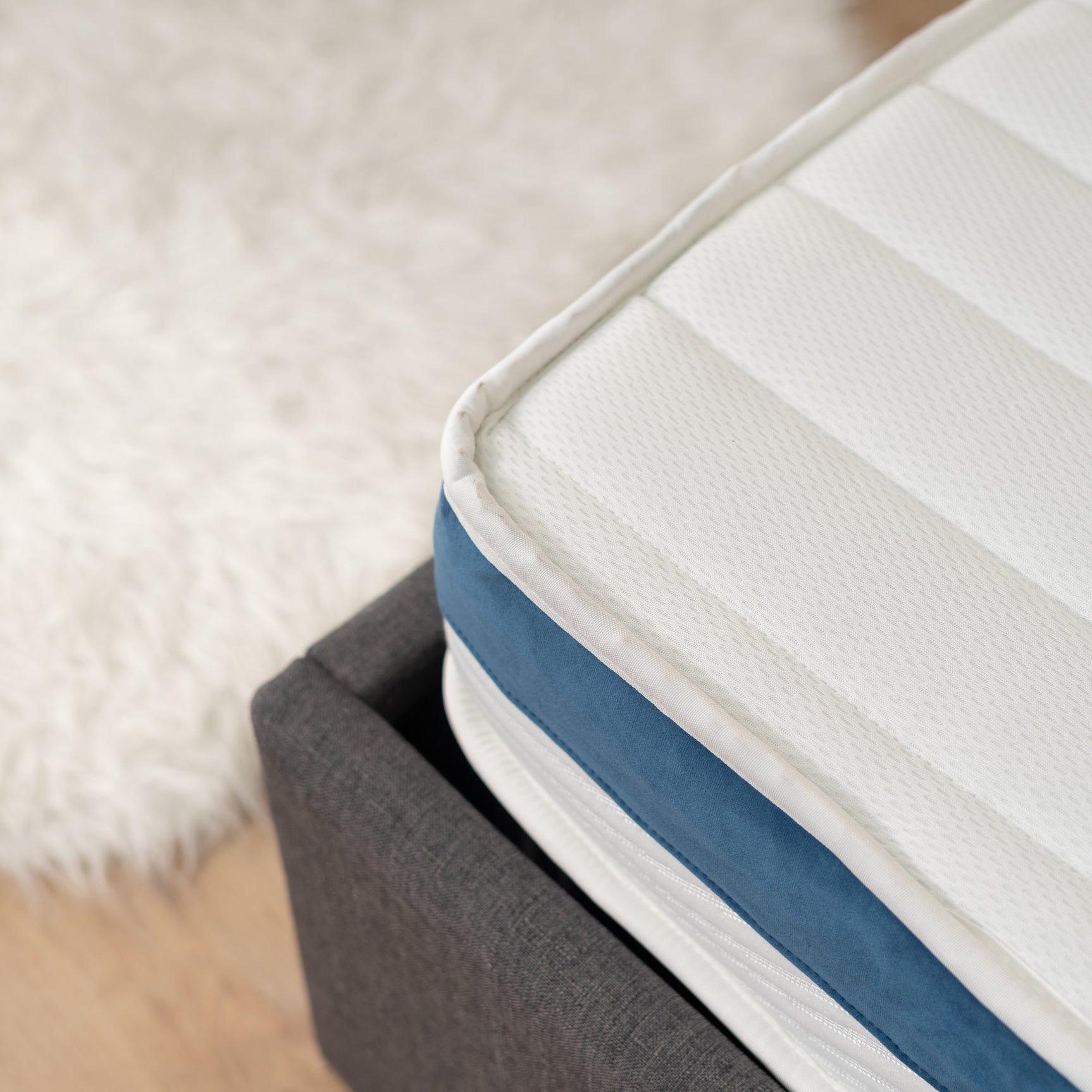 Materasso memory foam 160x200x17cm, in tessuto 3D, tecnologia memory e schiuma supersoft - URANUS