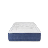 Memory foam mattress 90x190x22cm, in 3D fabric, memory technology and supersoft foam - SATURNE