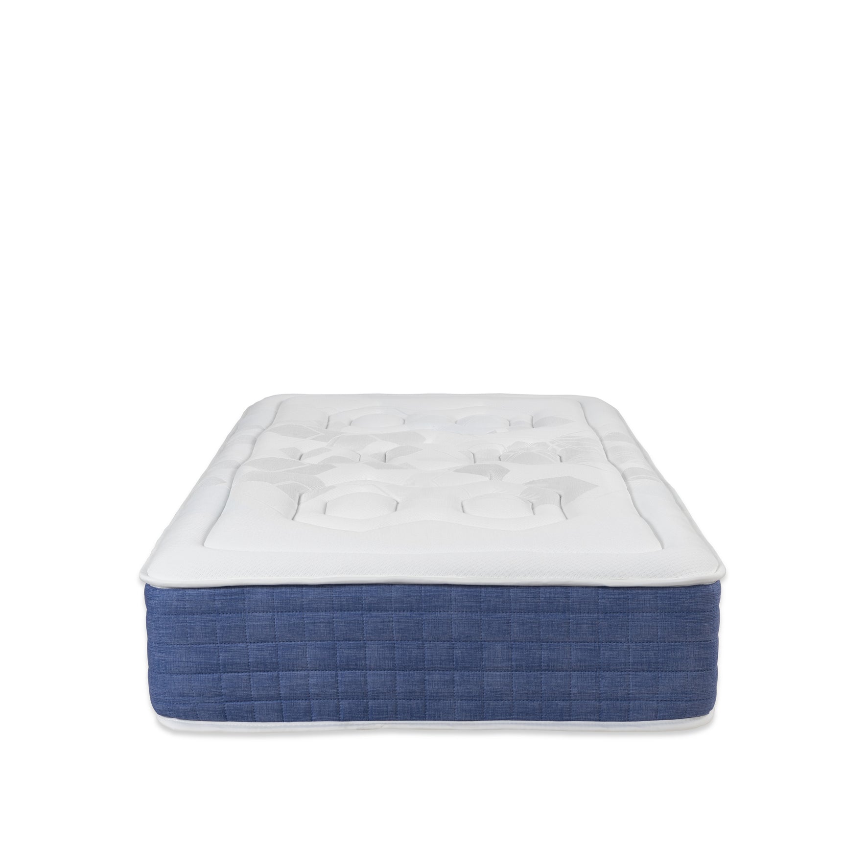 Memory foam mattress 90x190x22cm, in 3D fabric, memory technology and supersoft foam - SATURNE
