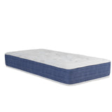 Memory foam mattress 90x190x22cm, in 3D fabric, memory technology and supersoft foam - SATURNE