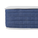 Memory foam mattress 90x190x22cm, in 3D fabric, memory technology and supersoft foam - SATURNE