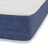 Memory foam mattress 90x190x22cm, in 3D fabric, memory technology and supersoft foam - SATURNE