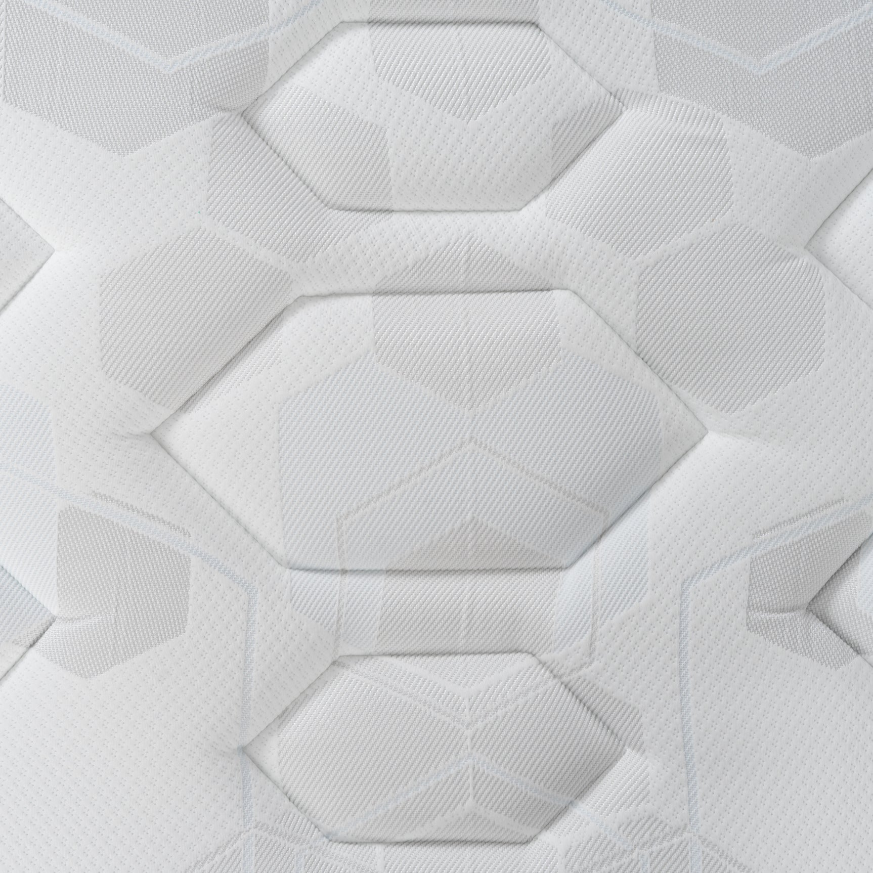 Memory foam mattress 90x190x22cm, in 3D fabric, memory technology and supersoft foam - SATURNE